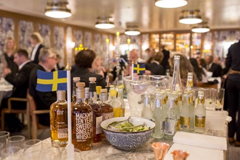 Anglo-Swedish Society - Swedish Gin and Whisky tasting at Aquavit