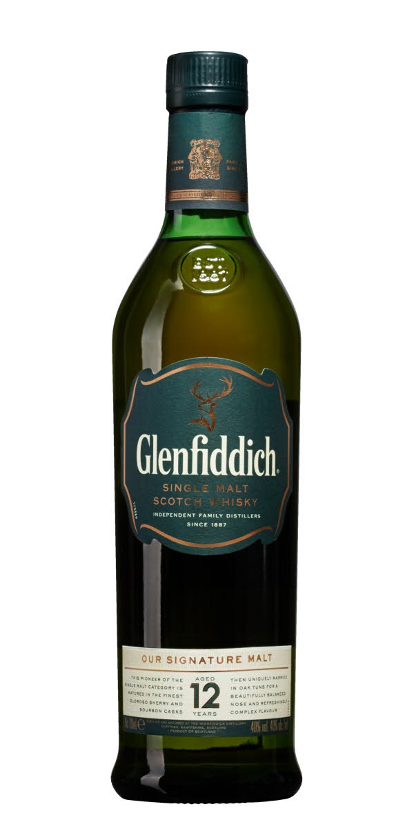 Glenfiddich 12y 40% 700 ml & 350 ml